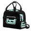 F1 Formula One George Russell Lunch Box - George Russell Logo On Black Background