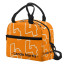 F1 Formula One Lando Norris Lunch Box - Lando Norris 4 Pattern Art On Orange Background