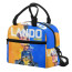 F1 Formula One Lando Norris Lunch Box - Lando Norris Portrait On Orange Blue Background