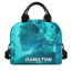 F1 Formula One Lewis Hamilton Lunch Box - Lewis Hamilton Born to Run Cyan Background