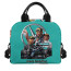 F1 Formula One Lewis Hamilton Lunch Box - Lewis Hamilton Celebration Cyan Background
