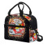 F1 Formula One Max Verstappen Lunch Box - Max Verstappen Helmet On Black Background