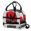 F1 Formula One Michael Schumacher Lunch Box - Michael Schumacher Silhouette With Ferrari F1 2000 Gray Background