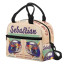 F1 Formula One Sebastian Vettel Lunch Box - Sebastian Vettel 4 Time Champion Helmet Poster
