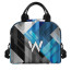 F1 Formula One Williams Racing Lunch Box - Williams Racing Logo On Blue Black Graphic Art