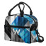 F1 Formula One Williams Racing Lunch Box - Williams Racing Logo On Blue Black Graphic Art