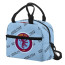 Aston Villa Football Club Insulated Lunch Bag Box - Aston Villa Football Club Medley Monogram Wordmark