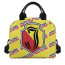 Jagiellonia Bialystok Insulated Lunch Bag Box - Bialystok Football Club Medley Monogram Wordmark