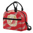 Widzew Lodz Insulated Lunch Bag Box - Lodz Football Club Medley Monogram Wordmark
