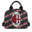 AC Milan Football Club Insulated Lunch Bag Box - Milan Football Club Medley Monogram Wordmark