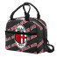 AC Milan Football Club Insulated Lunch Bag Box - Milan Football Club Medley Monogram Wordmark