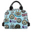 Newcastle United F.C Lunch Box - Newcastle United F.C Mania Collage Logo