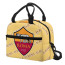 AS Roma Football Club Insulated Lunch Bag Box - Roma Football Club Medley Monogram Wordmark