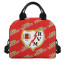 Rayo Vallecano Insulated Lunch Bag Box - Vallecano Football Club Medley Monogram Wordmark