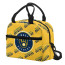 MLB Milwaukee Brewers Angels Insulated Lunch Bag Box - Milwaukee Brewers Medley Monogram Wordmark