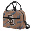 MLB San Diego Padres Insulated Lunch Bag Box - San Diego Padres Medley Monogram Wordmark