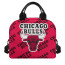 NBA Chicago Bulls Insulated Lunch Bag Box - Chicago Bulls Medley Monogram Wordmark