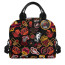 NBA Miami Heat Insulated Lunch Bag Box - Heat Mania Sticker Collage Red Logos