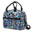 NBA Charlotte Hornets Insulated Lunch Bag Box - Hornets Mania Sticker Collage Logos