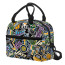 NBA Utah Jazz Insulated Lunch Bag Box - Utah Jazz Mania Collage Logo
