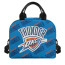 NBA Oklahoma City Thunder Insulated Lunch Bag Box - Oklahoma City Thunder Medley Monogram Wordmark