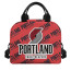 NBA Portland Trail Blazers Insulated Lunch Bag Box - Portland Trail Blazers Monogram Wordmark
