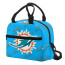 NFL Miami Dolphins Insulated Lunch Bag Box - Miami Dolphins Medley Monogram Wordmark