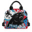 NFL Carolina Panthers Insulated Lunch Bag Box - Carolina Panthers Mania Collage Logo