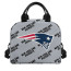 NFL New England Patriots Insulated Lunch Bag Box - New England Patriots Medley Monogram Wordmark