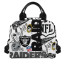 NFL Las Vegas Raiders Insulated Lunch Bag Box - Las Vegas Raiders Mania Collage Logo