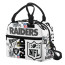 NFL Las Vegas Raiders Insulated Lunch Bag Box - Las Vegas Raiders Mania Collage Logo