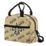 NFL New Orleans Saints Insulated Lunch Bag Box - New Orleans Saints Medley Monogram Wordmark