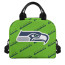 NFL Seattle Seahawks Insulated Lunch Bag Box - Seattle Seahawks Medley Monogram Wordmark