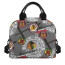 NHL Chicago Blackhawks Lunch Box - Chicago Blackhawks Mania Collage Logo