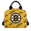 NHL Boston Bruins Insulated Lunch Bag Box - Boston Bruins Medley Monogram Wordmark