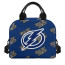 NHL Tampa Bay Lightning Insulated Lunch Bag Box - Tampa Bay Lightning Medley Monogram Wordmark