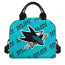 NHL San Jose Sharks Insulated Lunch Bag Box - San Jose Sharks Medley Monogram Wordmark