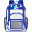 67 Hands Transparent Clear Backpack School Bag - Clearpack Blue