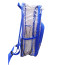 Keep Your Word Text Quote Transparent Clear Backpack School Bag - Clearpack Blue
