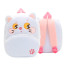 Kids Preschool Kindergarten Cute Backpack Rucksack White Cat