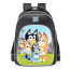 Bluey Friends School Backpack