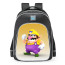 Super Mario Wario School Backpack