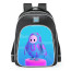 Fall Guys Alphabet Skin School Backpack