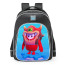 Fall Guys Cacodemon Skin School Backpack