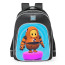 Fall Guys Crash Tester Skin School Backpack