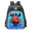 Fall Guys Cyber Demon Skin School Backpack