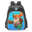 Fall Guys Elder Dwarf Skin School Backpack