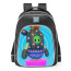Fall Guys Envy Skin School Backpack