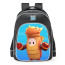 Fall Guys Gold Dragon Skin School Backpack