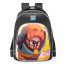 Fall Guys Gordon Freeman Skin School Backpack